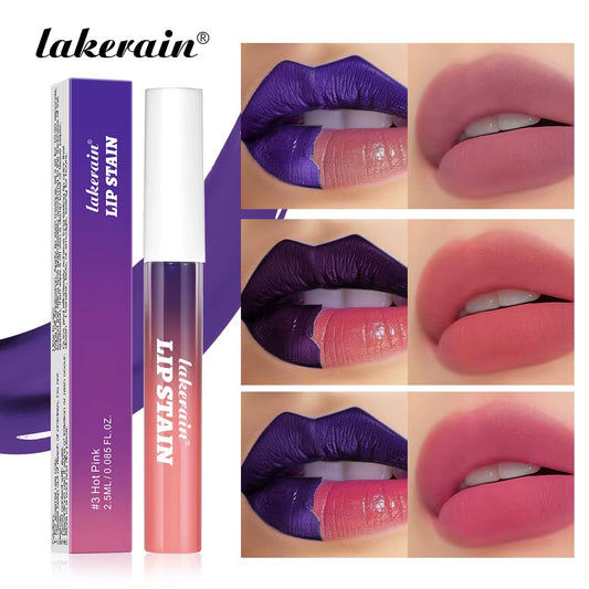 LuxeWear Pink Lip Gloss Set – Elegant Peel & Stick, Long-Lasting Waterproof Shine