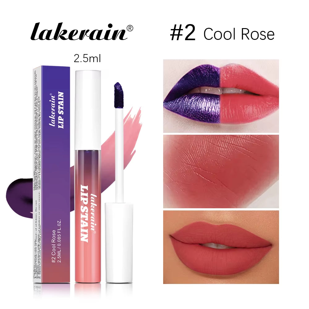 LuxeWear Pink Lip Gloss Set – Elegant Peel & Stick, Long-Lasting Waterproof Shine